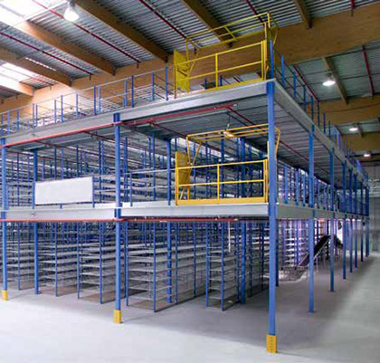 Lagerbühne MH-Flex mit Sicherheitsschleusen