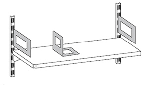 Bücherbügel / Bücherstütze / Dübel